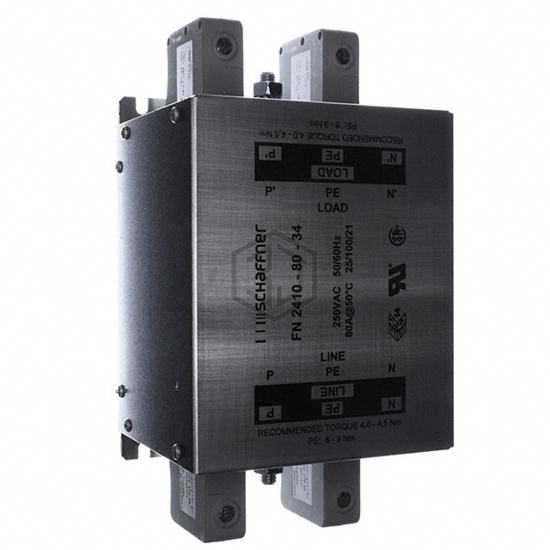FN2410-80-34 - Schaffner EMC Inc. - Power Line Filter Modules