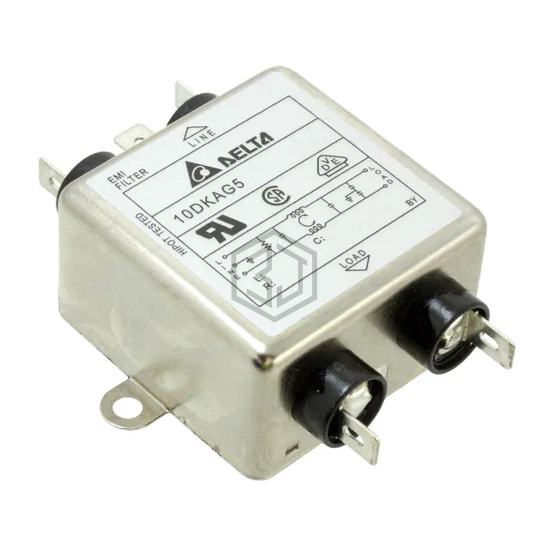 10DKAG5 - Delta Electronics - Power Line Filter Modules