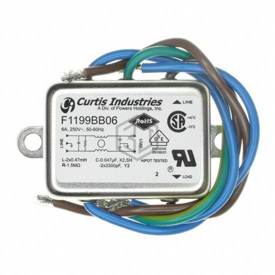 F1199BB06 - Curtis Industries - Power Line Filter Modules