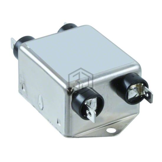 850-03/001 - Qualtek - Power Line Filter Modules