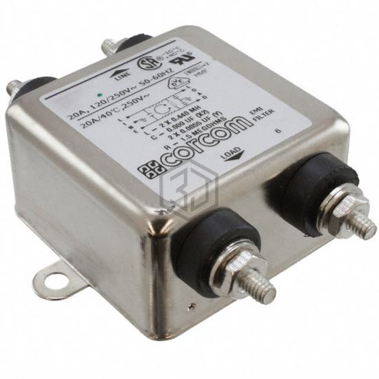 1-6609021-3 - TE Connectivity Corcom Filters - Power Line Filter Modules