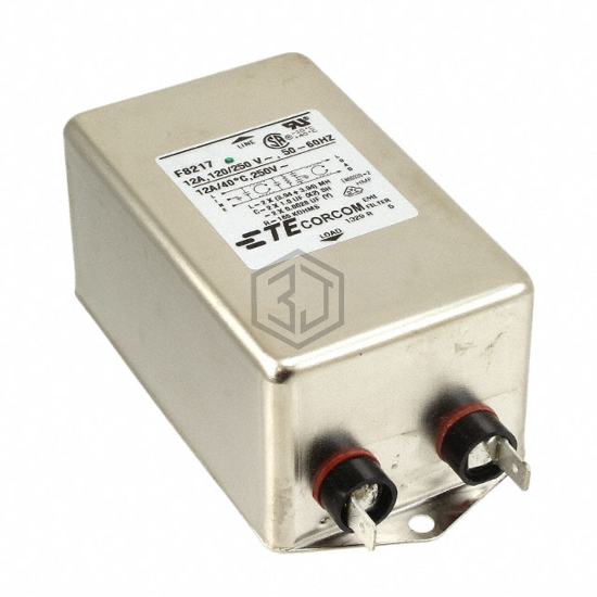 2-6609037-6 - TE Connectivity Corcom Filters - Power Line Filter Modules