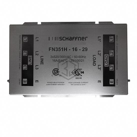 FN351H-16-29 - Schaffner EMC Inc. - Power Line Filter Modules