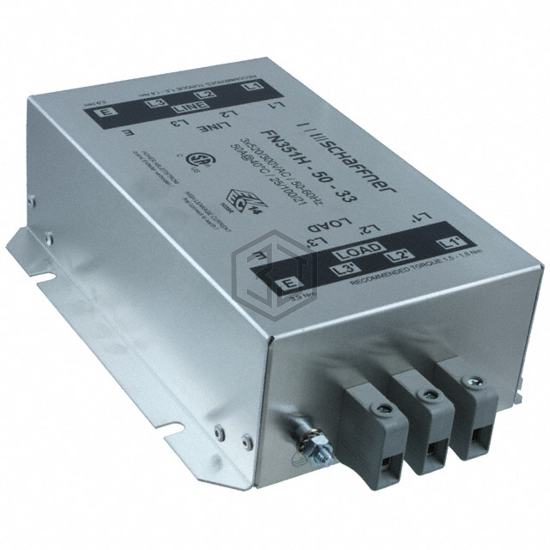 FN351H-50-33 - Schaffner EMC Inc. - Power Line Filter Modules