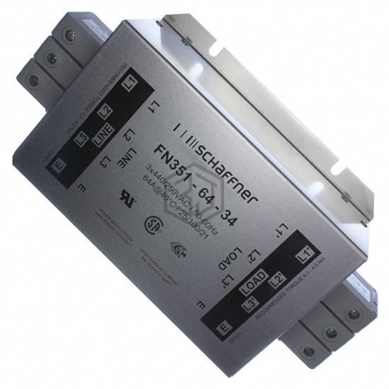 FN351-64-34 - Schaffner EMC Inc. - Power Line Filter Modules