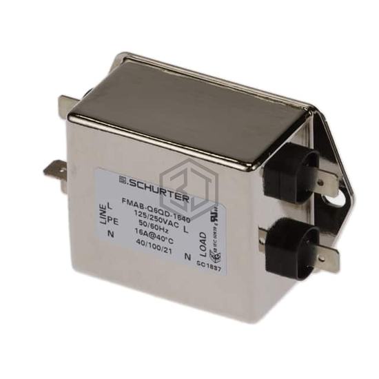 5500.2645.04 - SCHURTER Inc. - Power Line Filter Modules