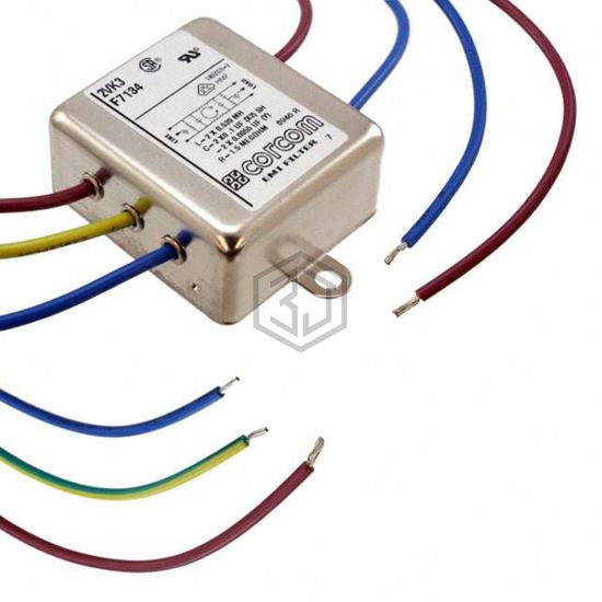 2VK3 - TE Connectivity Corcom Filters - Power Line Filter Modules