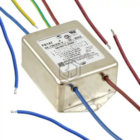 1-6609037-9 - TE Connectivity Corcom Filters - Power Line Filter Modules