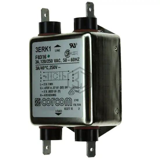 1-1609036-7 - TE Connectivity Corcom Filters - Power Line Filter Modules