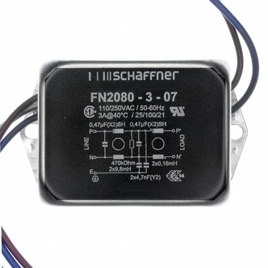 FN2080-3-07 - Schaffner EMC Inc. - Power Line Filter Modules