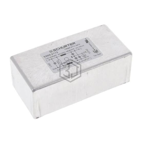 5500.2112 - SCHURTER Inc. - Power Line Filter Modules