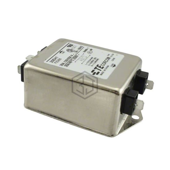 3-1609037-8 - TE Connectivity Corcom Filters - Power Line Filter Modules