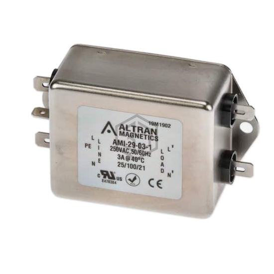 AMI-29-3-1 - Altran Magnetics, LLC - Power Line Filter Modules