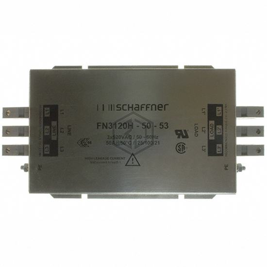 FN3120H-50-53 - Schaffner EMC Inc. - Power Line Filter Modules