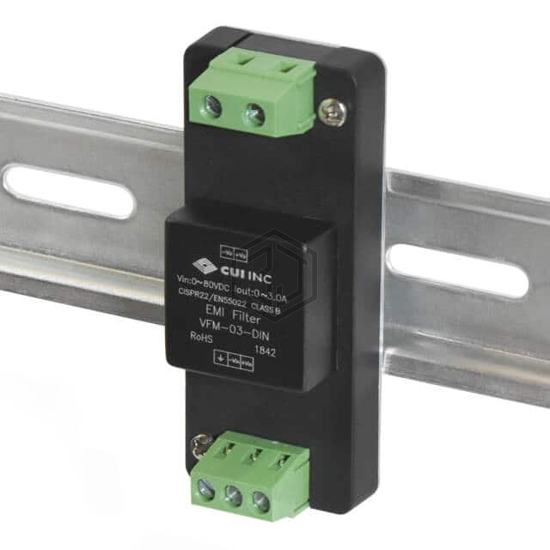 VFM-03-DIN - CUI Inc. - Power Line Filter Modules