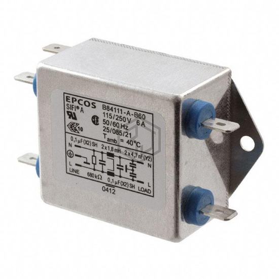 B84111A0000B060 - EPCOS - TDK Electronics - Power Line Filter Modules