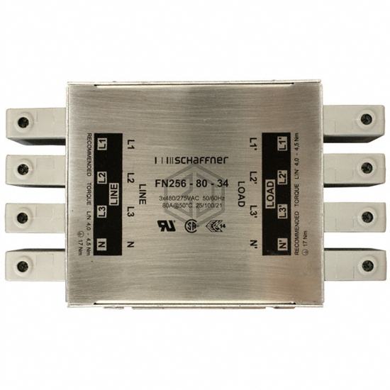 FN256-80-34 - Schaffner EMC Inc. - Power Line Filter Modules