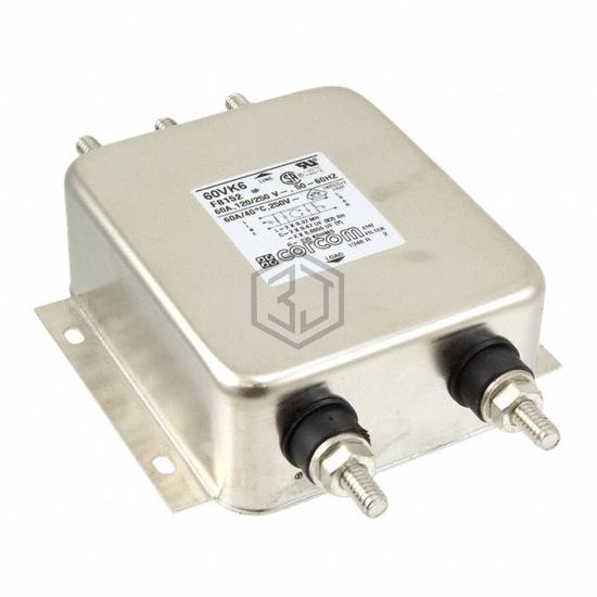 60VK6 - TE Connectivity Corcom Filters - Power Line Filter Modules