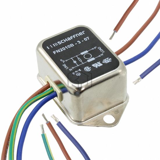 FN2010B-3-07 - Schaffner EMC Inc. - Power Line Filter Modules
