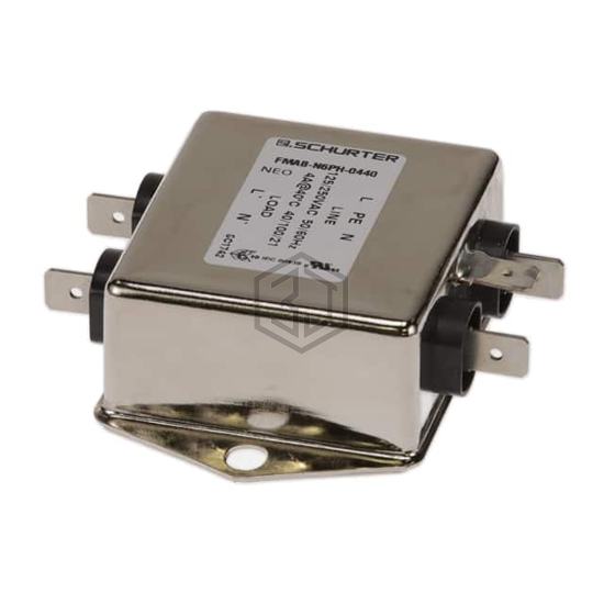 5500.2633.07 - SCHURTER Inc. - Power Line Filter Modules
