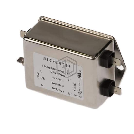5500.2635.07 - SCHURTER Inc. - Power Line Filter Modules