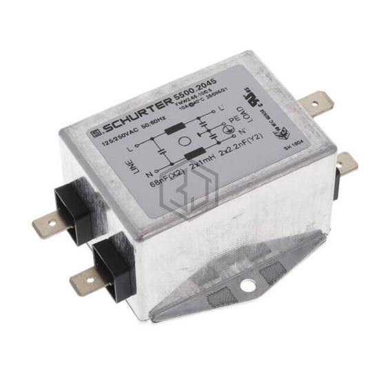5500.2045 - SCHURTER Inc. - Power Line Filter Modules