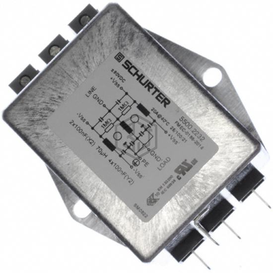 5500.2232 - SCHURTER Inc. - Power Line Filter Modules