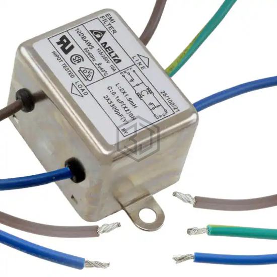 10DBAW5 - Delta Electronics - Power Line Filter Modules