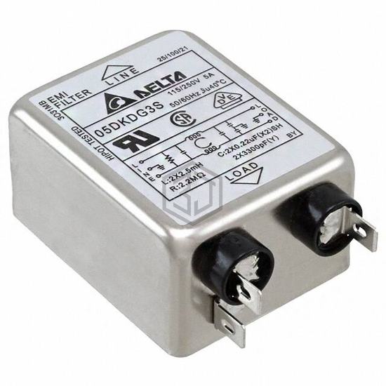 05DKDG3S - Delta Electronics - Power Line Filter Modules