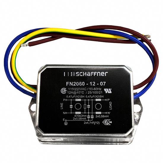 FN2060-12-07 - Schaffner EMC Inc. - Power Line Filter Modules