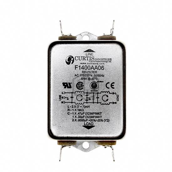 F1400AA06 - Curtis Industries - Power Line Filter Modules