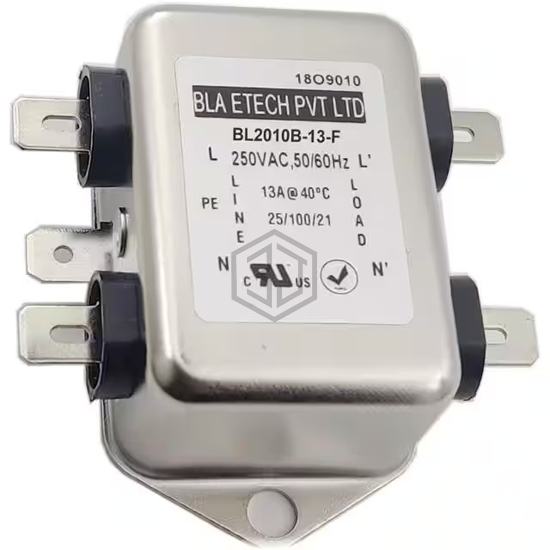 BL2010B-13-F - BLA ETECH, EMV EMC - Power Line Filter Modules