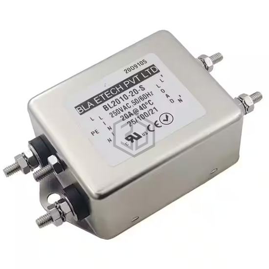 BL2010B-20-S - BLA ETECH, EMV EMC - Power Line Filter Modules