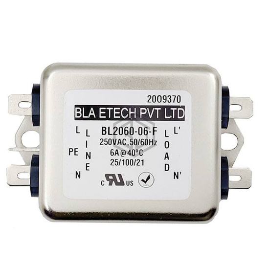 BL2060-6-F - BLA ETECH, EMV EMC - Power Line Filter Modules
