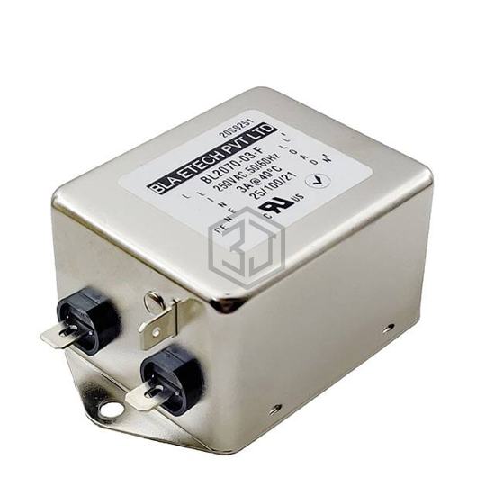 BL2070-3-F - BLA ETECH, EMV EMC - Power Line Filter Modules