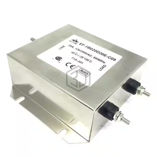 EF-1B020D20E-C09 - Elcom International Pvt Ltd - Power Line Filter Modules