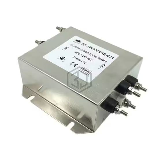 EF-3P020D02E-C71 - Elcom International Pvt Ltd - Power Line Filter Modules