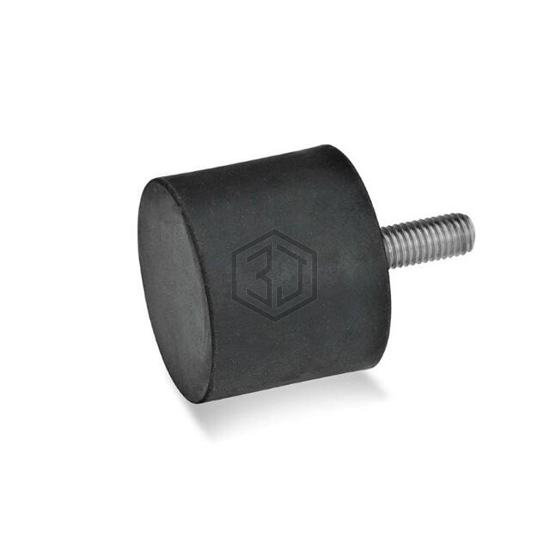 452-40-25-M8-S-55 - J.W. Winco - Bumpers, Feet, Pads, Grips