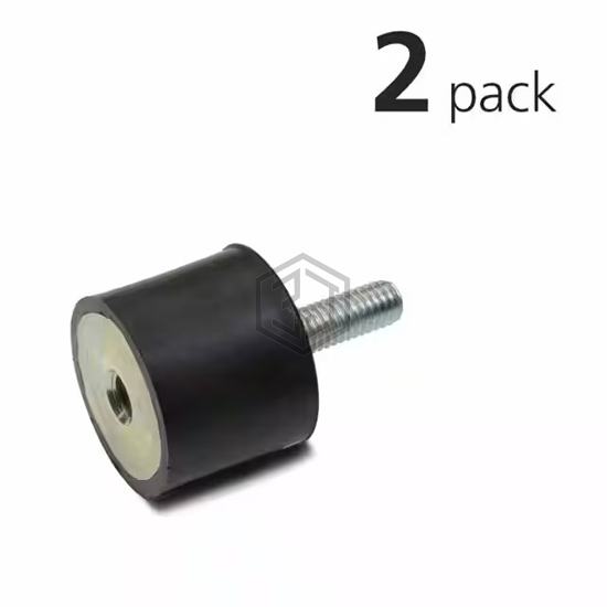 VMTSC25-25-1/4-55-S/2PK - JW Winco/Otto Ganter - Bumpers, Feet, Pads, Grips