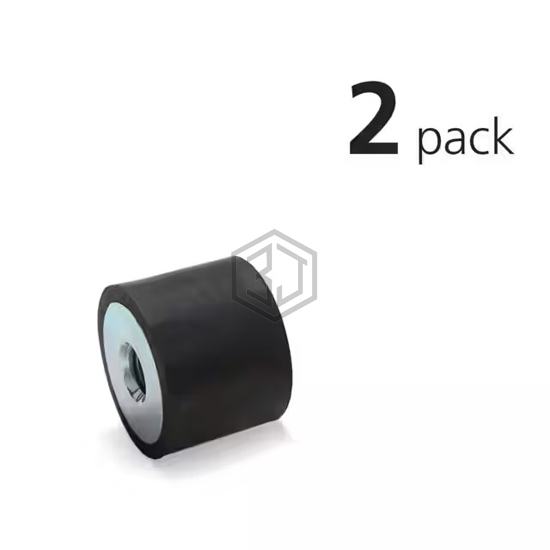 VMT60-40-M10-70-Z/2PK - JW Winco/Otto Ganter - Bumpers, Feet, Pads, Grips