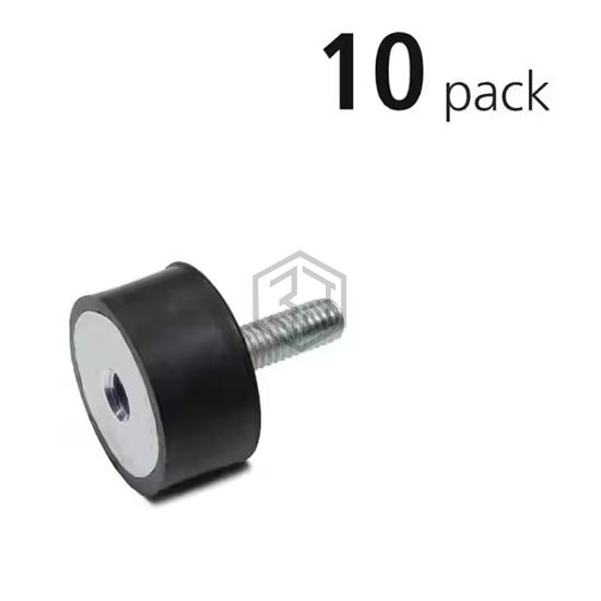 VMTSC25-20-M6-55-Z/10PK - JW Winco/Otto Ganter - Bumpers, Feet, Pads, Grips