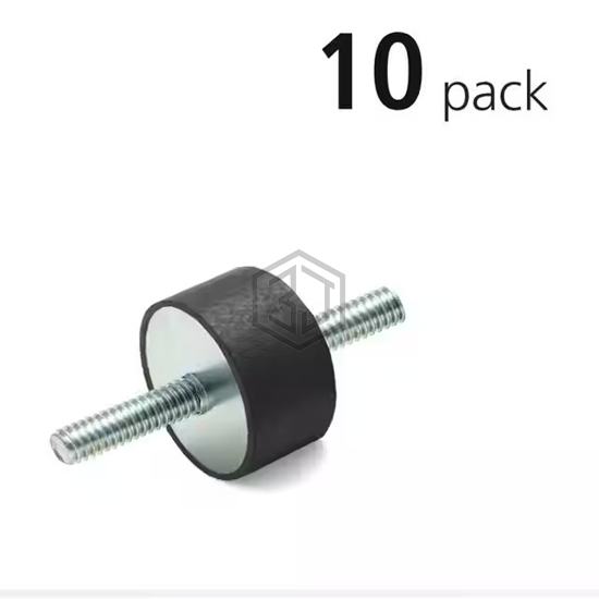 VMDSC25-19-1/4-55-Z/10PK - JW Winco/Otto Ganter - Bumpers, Feet, Pads, Grips