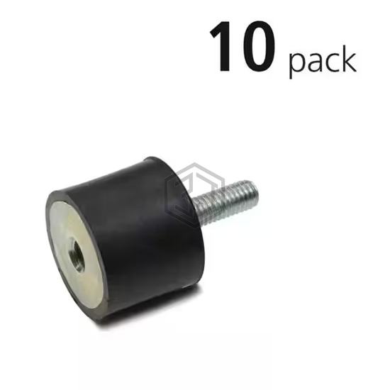VMTSC25-25-5/16-55-Z/10PK - JW Winco/Otto Ganter - Bumpers, Feet, Pads, Grips