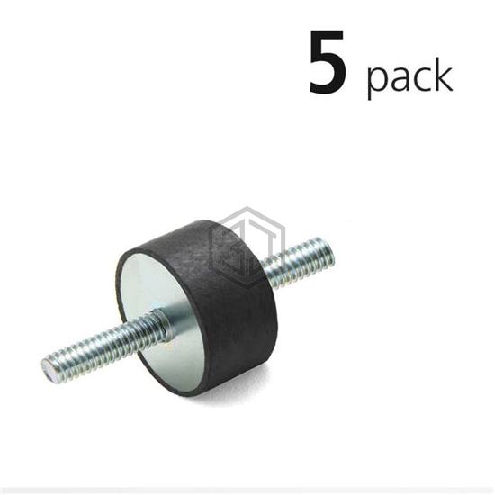VMDSC38-25-3/8-55-Z/5PK - JW Winco/Otto Ganter - Bumpers, Feet, Pads, Grips