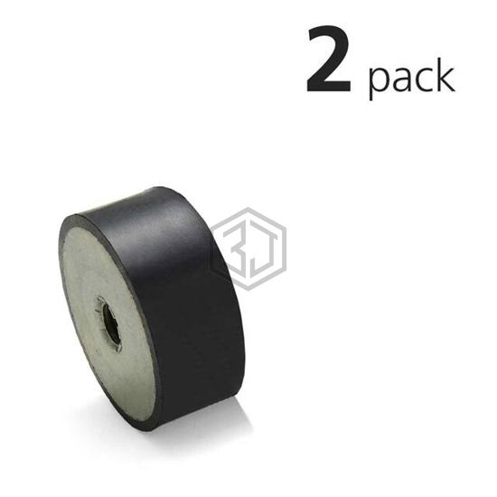 VMDTC40-20-M8-55-S/2PK - JW Winco/Otto Ganter - Bumpers, Feet, Pads, Grips