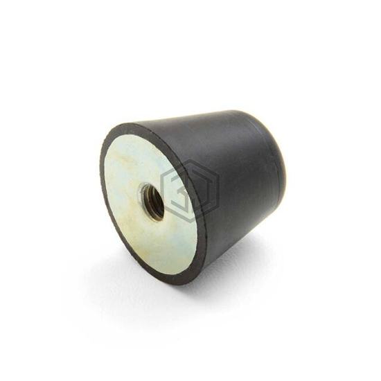 VMTT25-20.5-M6-55-ZN - JW Winco/Otto Ganter - Bumpers, Feet, Pads, Grips
