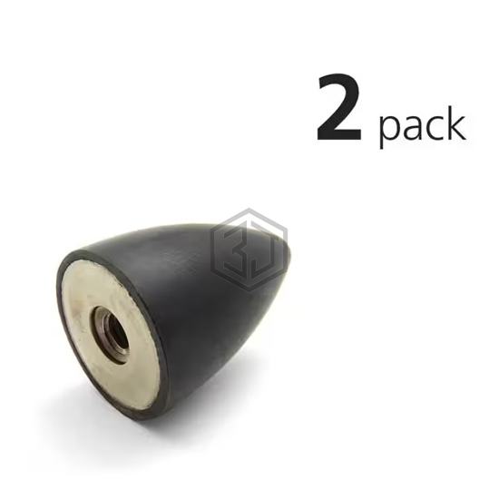 VMTT30-36-M8-55-S/2PK - JW Winco/Otto Ganter - Bumpers, Feet, Pads, Grips