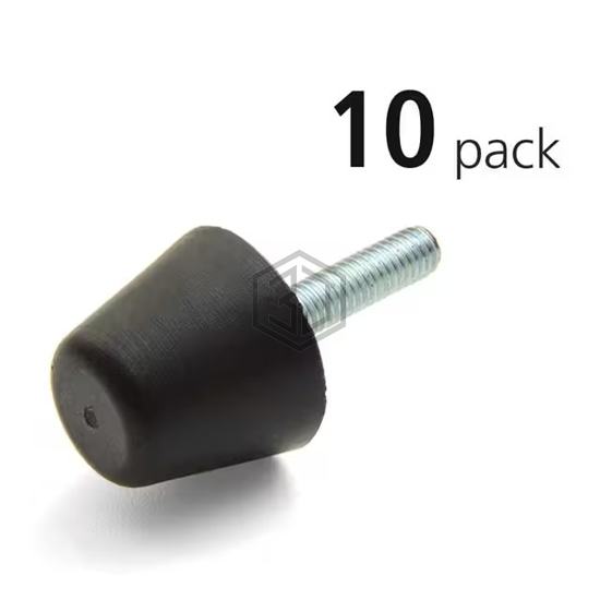 VMST19-16-M5-6-55-ZN/10PK - JW Winco/Otto Ganter - Bumpers, Feet, Pads, Grips