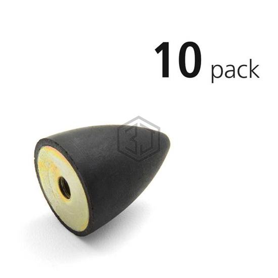 VMTT25-20-M6-55-Z/10PK - JW Winco/Otto Ganter - Bumpers, Feet, Pads, Grips