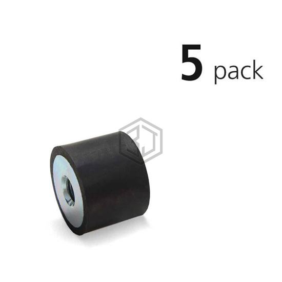 VMT50-40-M10-40-Z/5PK - JW Winco/Otto Ganter - Bumpers, Feet, Pads, Grips